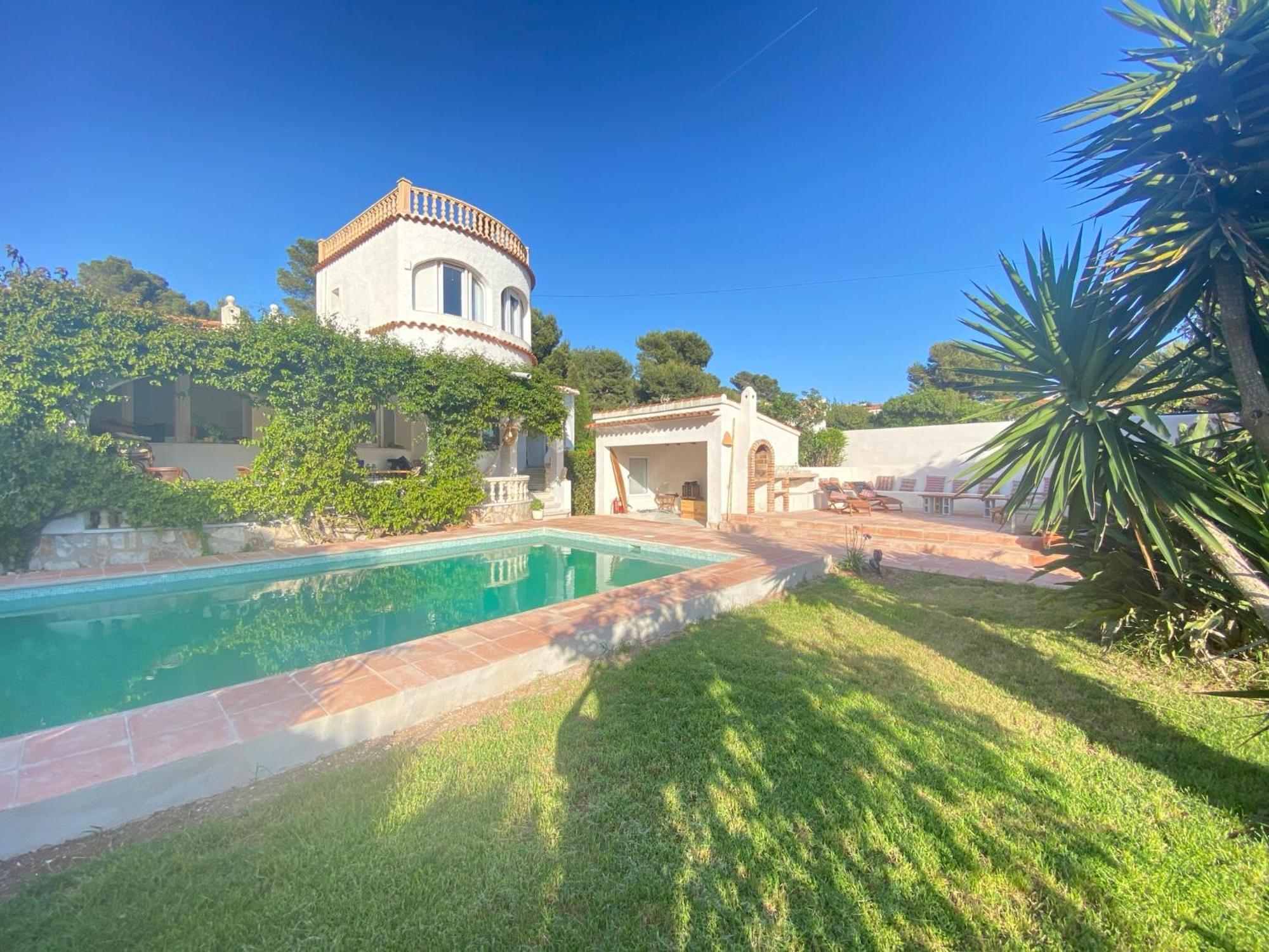 Beautiful Villa With Pool, Barbecue, And Garden Jávea Buitenkant foto