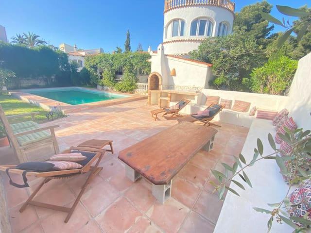 Beautiful Villa With Pool, Barbecue, And Garden Jávea Buitenkant foto